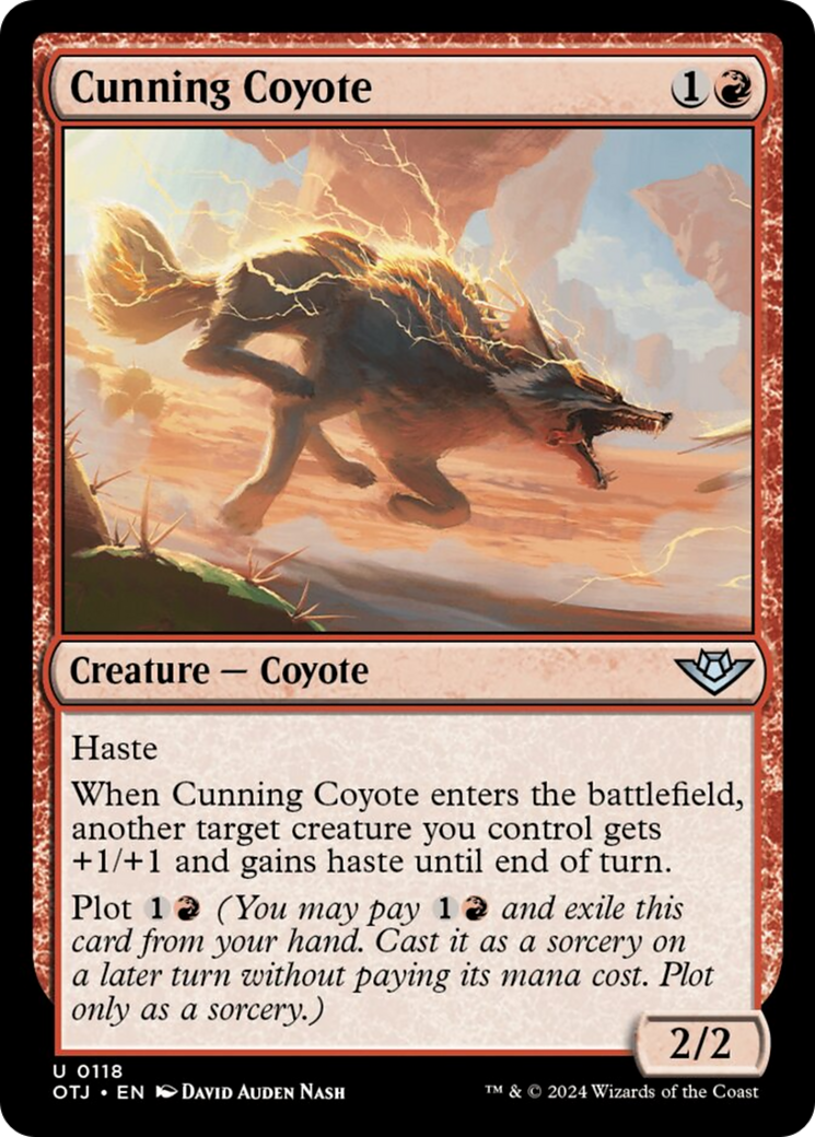 Cunning Coyote [Outlaws of Thunder Junction] | Spectrum Games