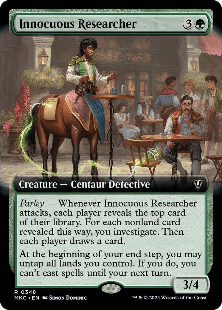 Innocuous Researcher (Extended Art) [Murders at Karlov Manor Commander] | Spectrum Games