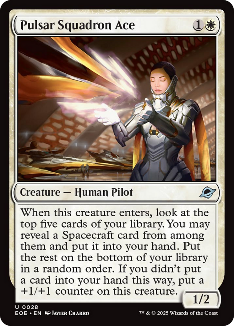Pulsar Squadron Ace [Edge of Eternities] | Spectrum Games