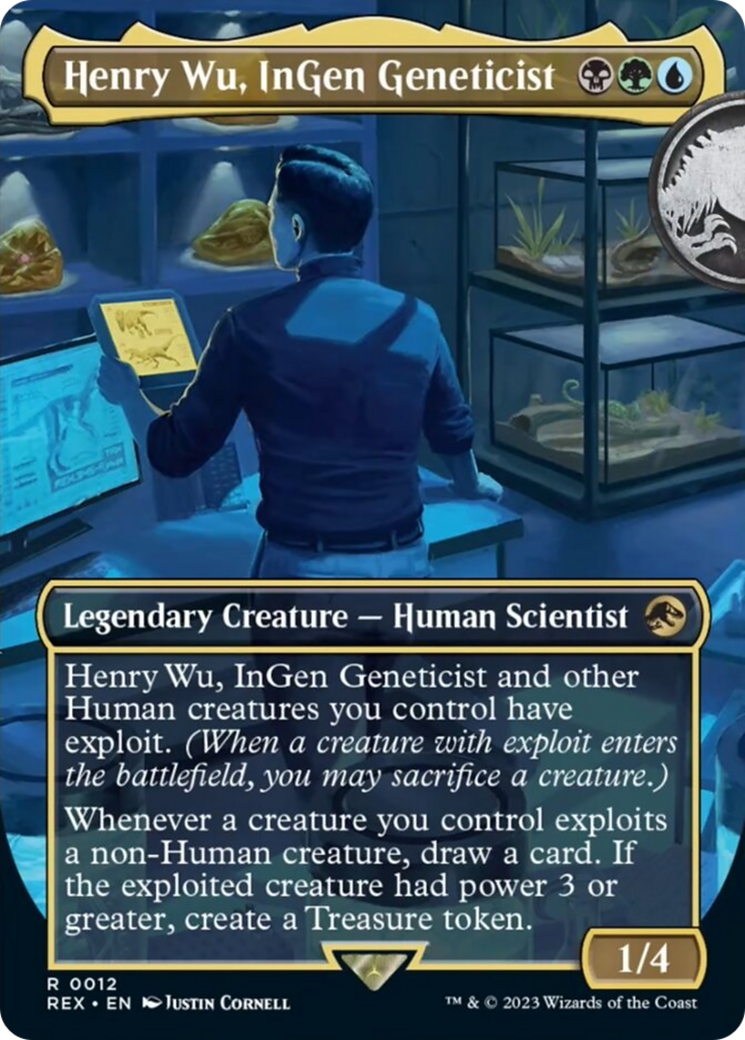 Henry Wu, InGen Geneticist (Borderless) [Jurassic World Collection] | Spectrum Games