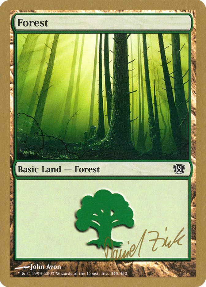 Forest (dz348) (Daniel Zink) [World Championship Decks 2003] | Spectrum Games