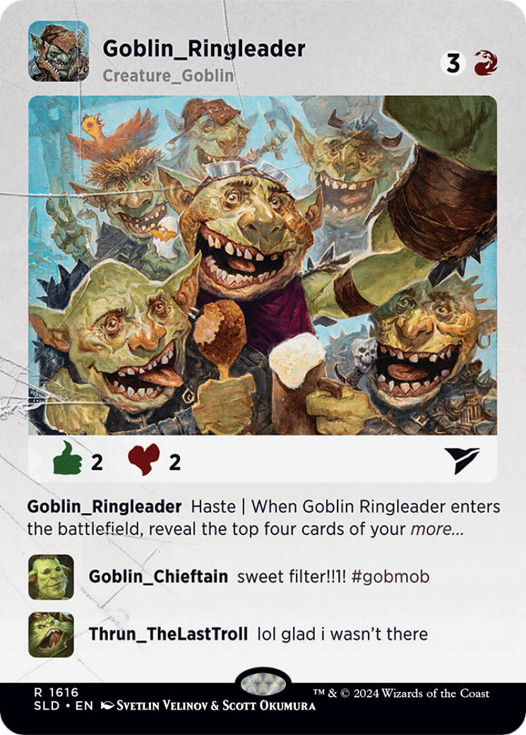 Goblin Ringleader [Secret Lair Drop Series] | Spectrum Games