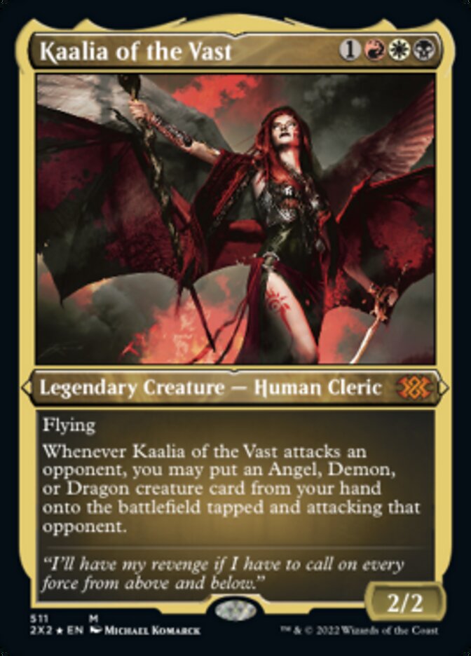 Kaalia of the Vast (Foil Etched) [Double Masters 2022] | Spectrum Games