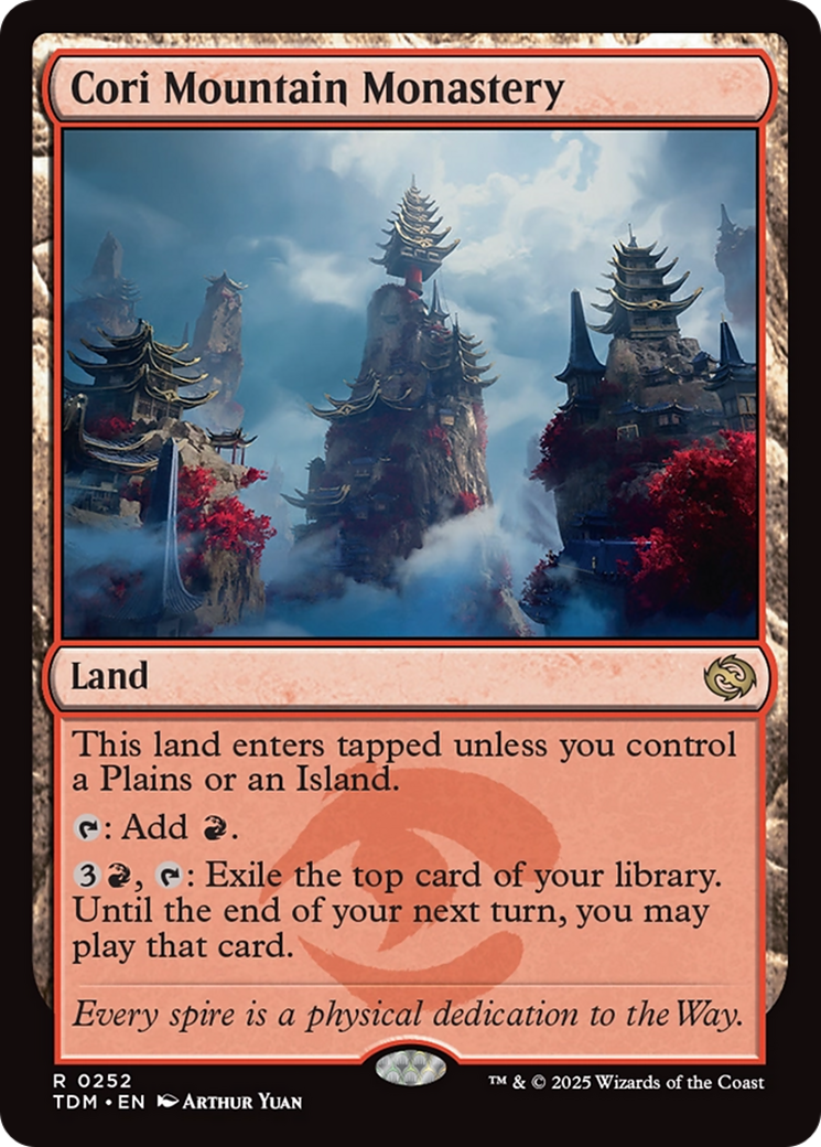 Cori Mountain Monastery [Tarkir: Dragonstorm] | Spectrum Games