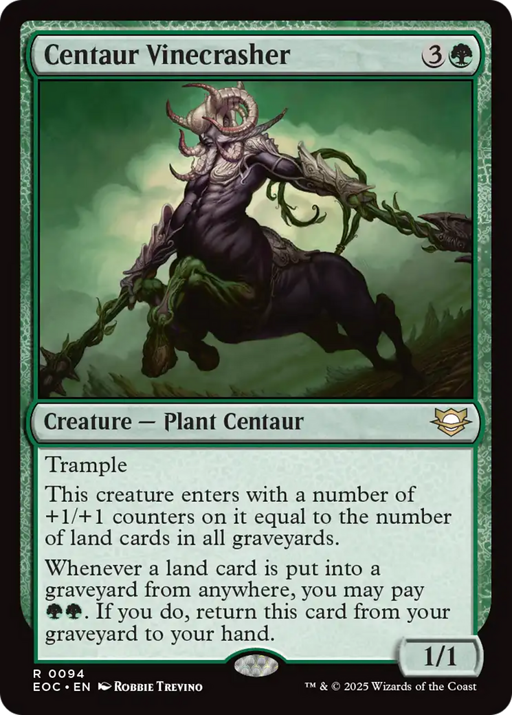 Centaur Vinecrasher [Edge of Eternities Commander] | Spectrum Games