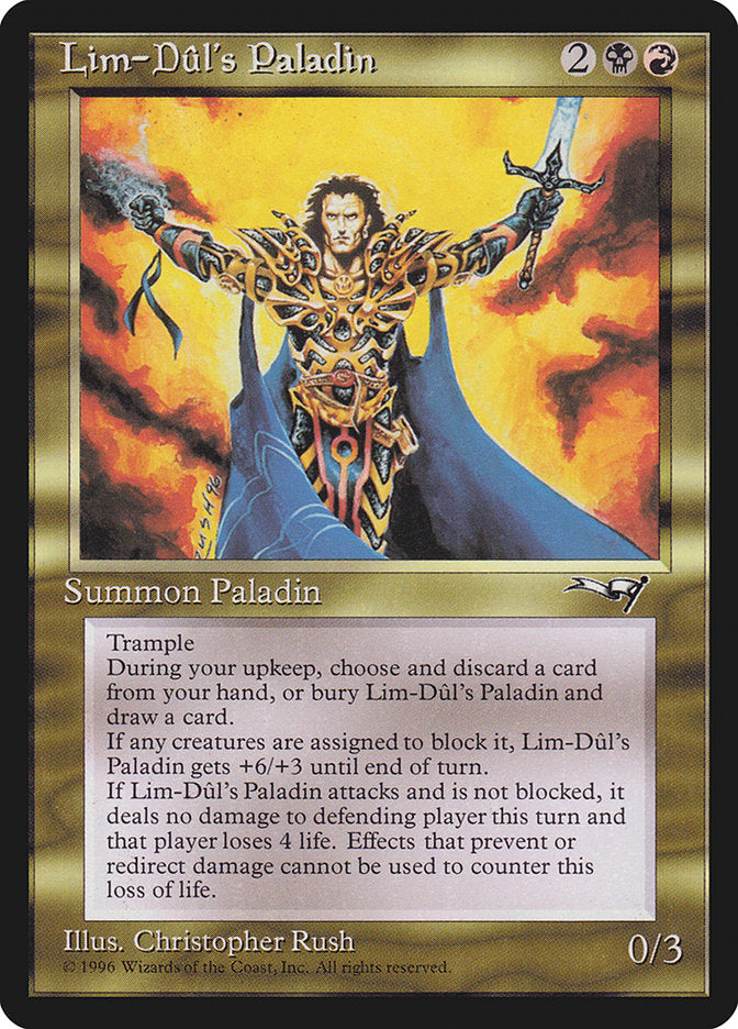Lim-Dul's Paladin [Alliances] | Spectrum Games