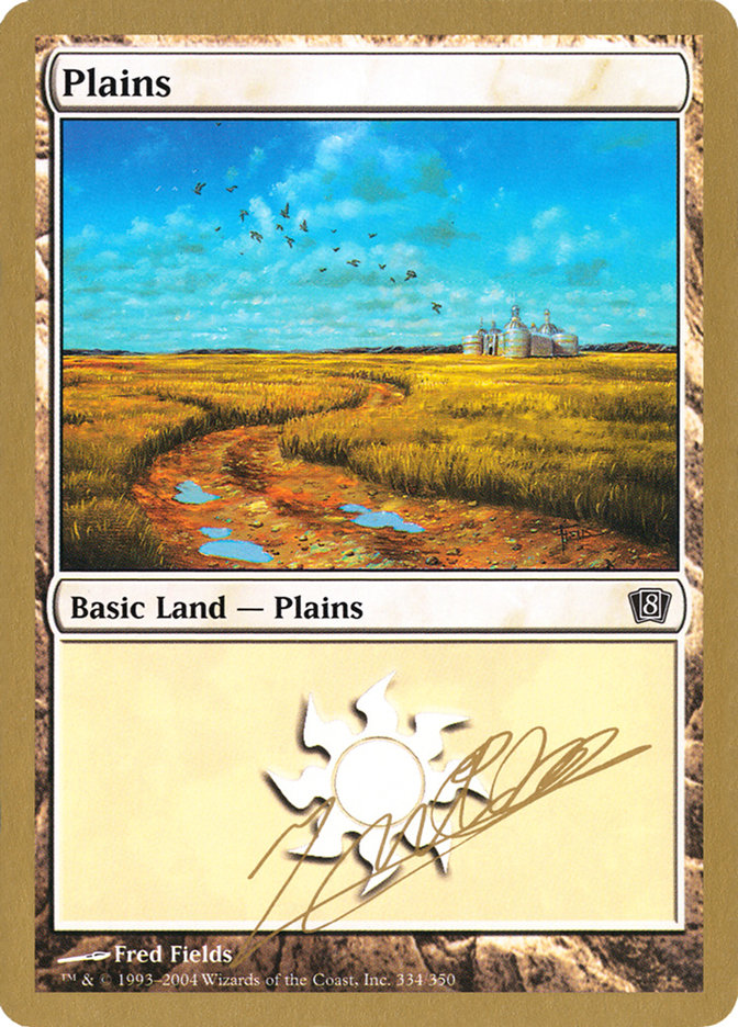 Plains (jn334) (Julien Nuijten) [World Championship Decks 2004] | Spectrum Games