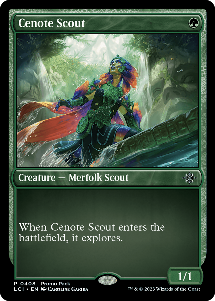 Cenote Scout [The Lost Caverns of Ixalan Promos] | Spectrum Games