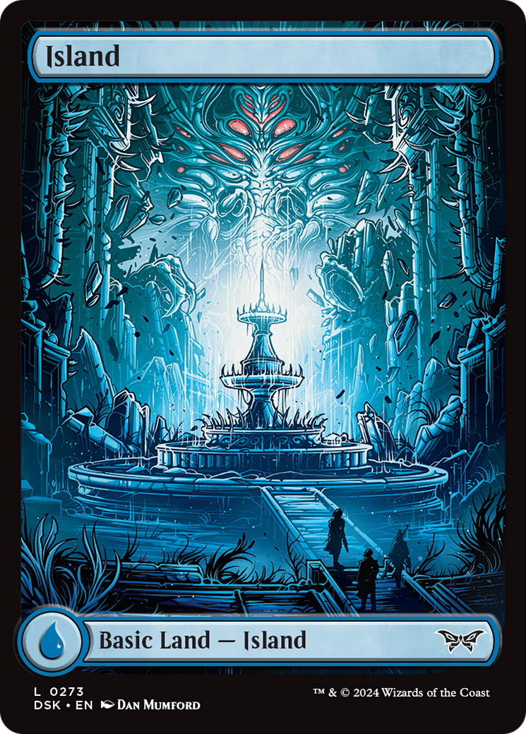 Island (273) - Full Art [Duskmourn: House of Horror] | Spectrum Games