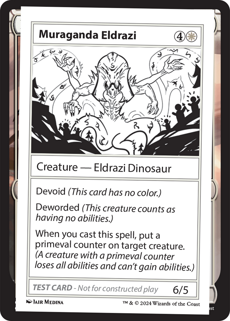 Muraganda Eldrazi [Mystery Booster 2 Playtest Cards] | Spectrum Games