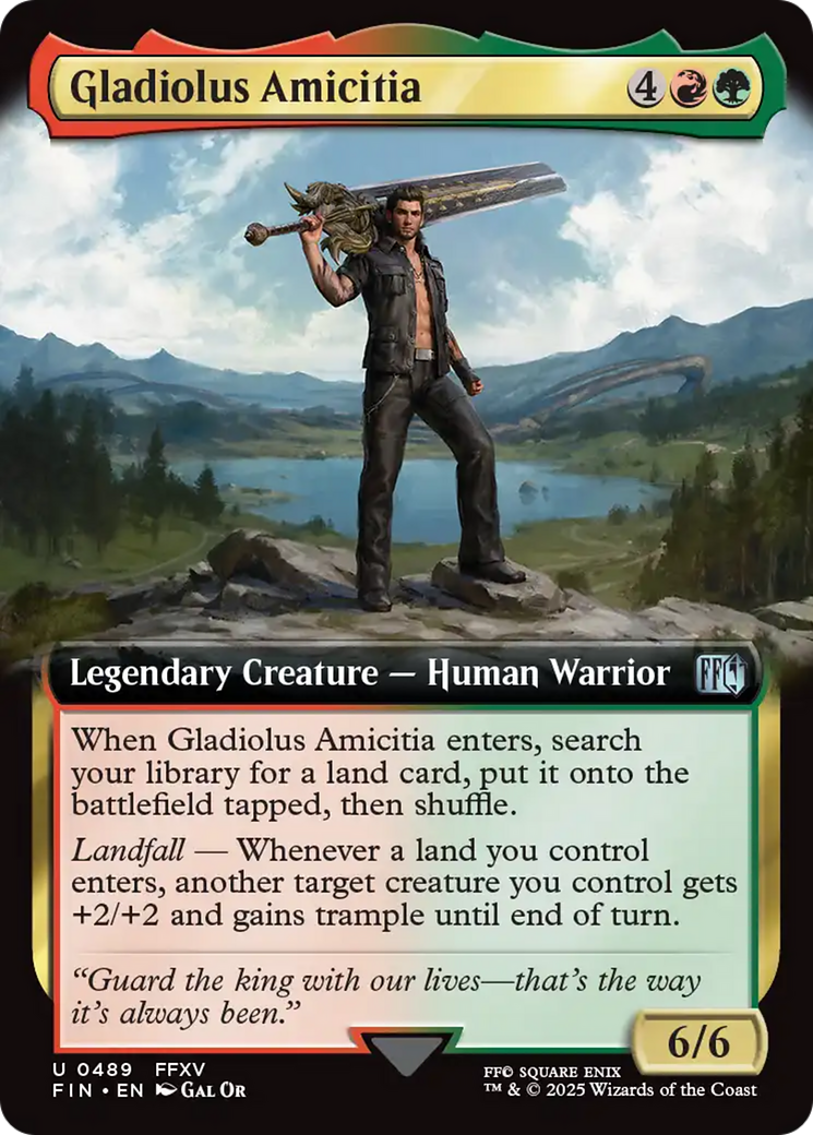 Gladiolus Amicitia (Extended Art) [FINAL FANTASY] | Spectrum Games