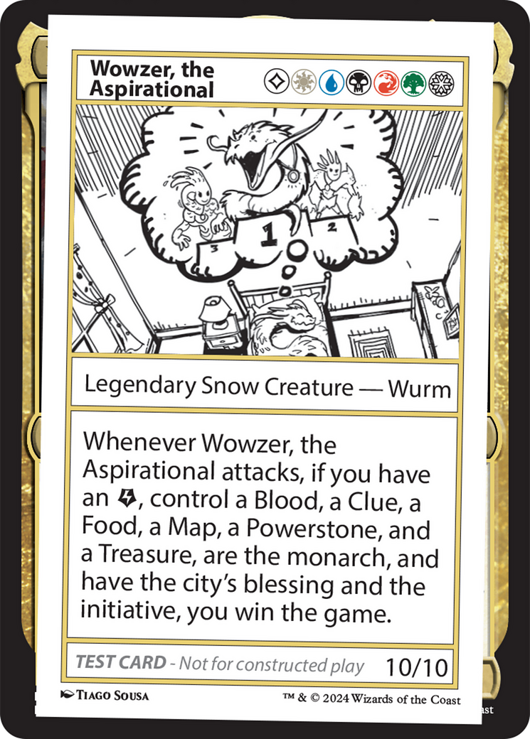 Wowzer, the Aspirational [Mystery Booster 2 Playtest Cards] | Spectrum Games