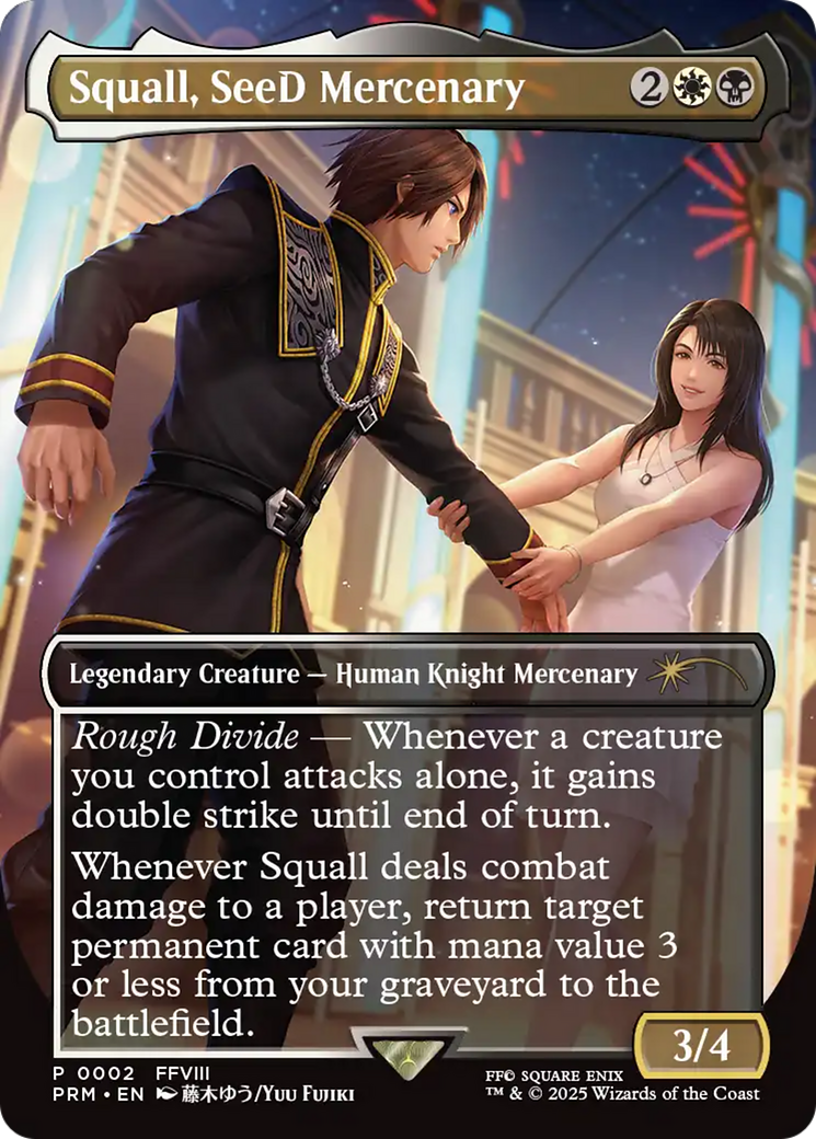 Squall, SeeD Mercenary [Standard Showdown Promos] | Spectrum Games