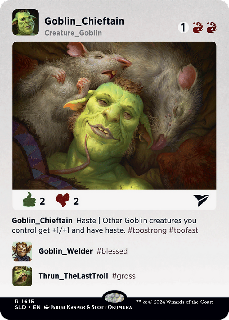 Goblin Chieftain [Secret Lair Drop Series] | Spectrum Games