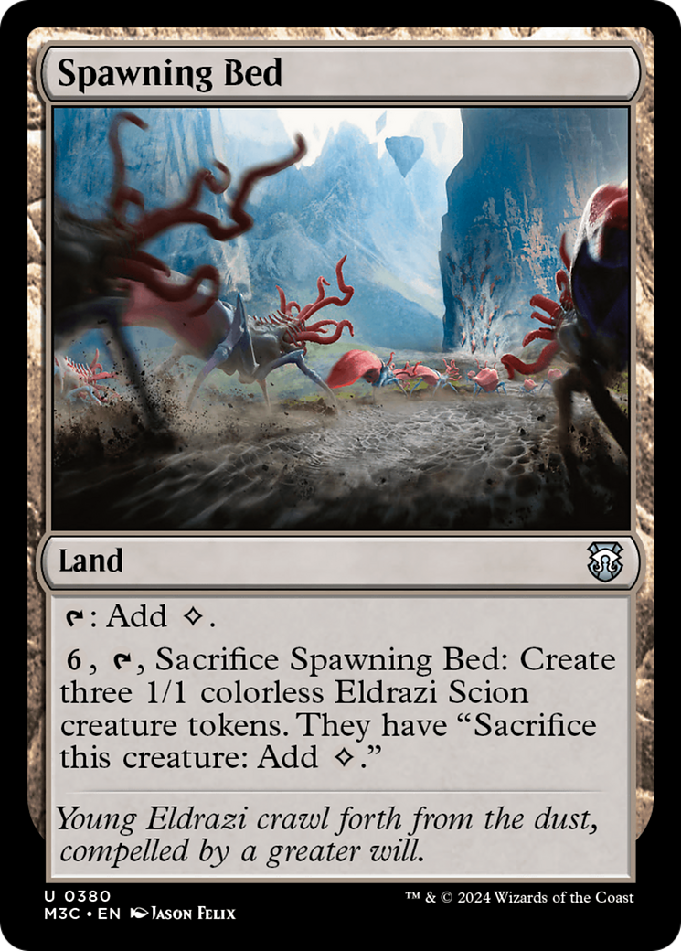 Spawning Bed (Ripple Foil) [Modern Horizons 3 Commander] | Spectrum Games