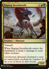 Raging Swordtooth [Mystery Booster] | Spectrum Games