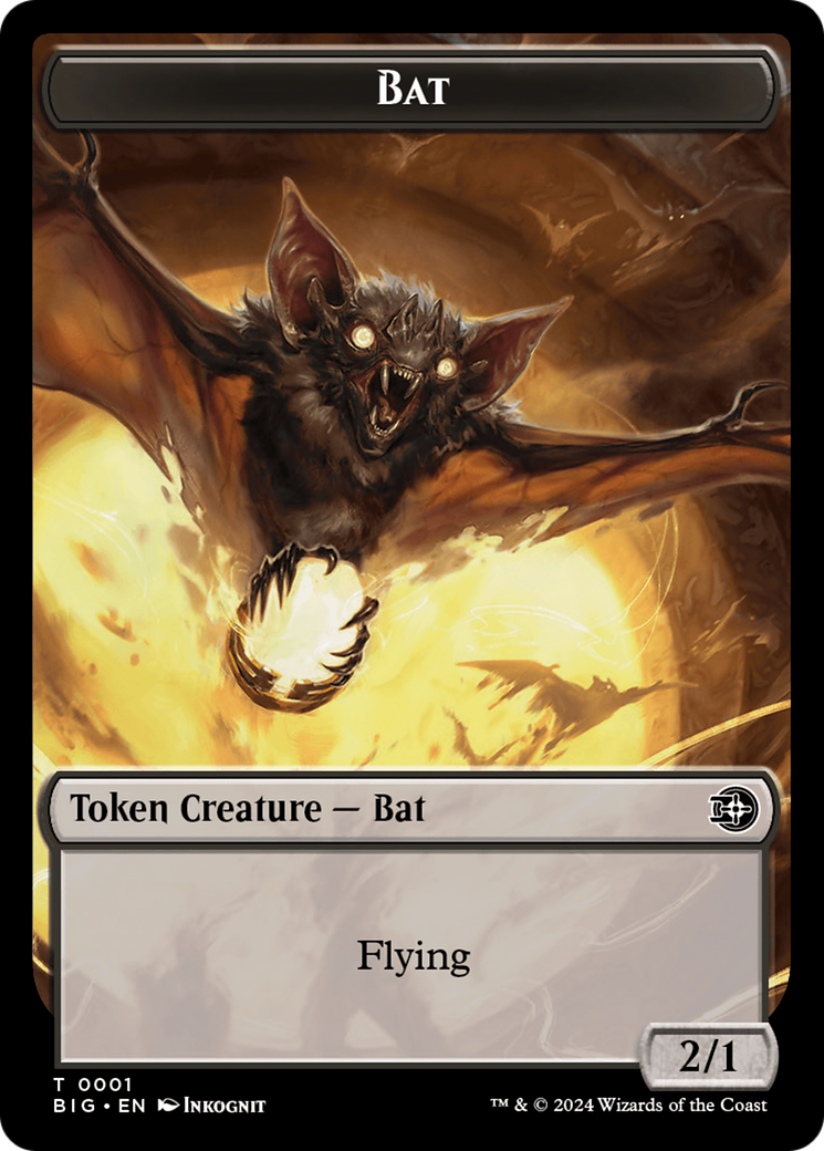 Bat // Plot Double-Sided Token [Outlaws of Thunder Junction: The Big Score Tokens] | Spectrum Games