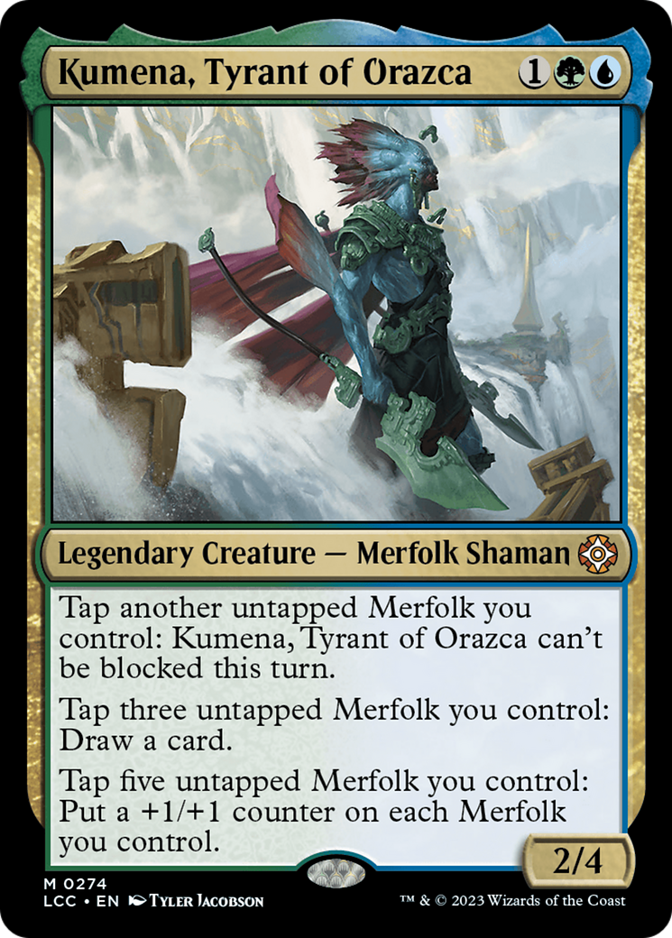Kumena, Tyrant of Orazca [The Lost Caverns of Ixalan Commander] | Spectrum Games