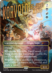 Korvold, Fae-Cursed King (Rainbow Foil) [Secret Lair Drop Series] | Spectrum Games