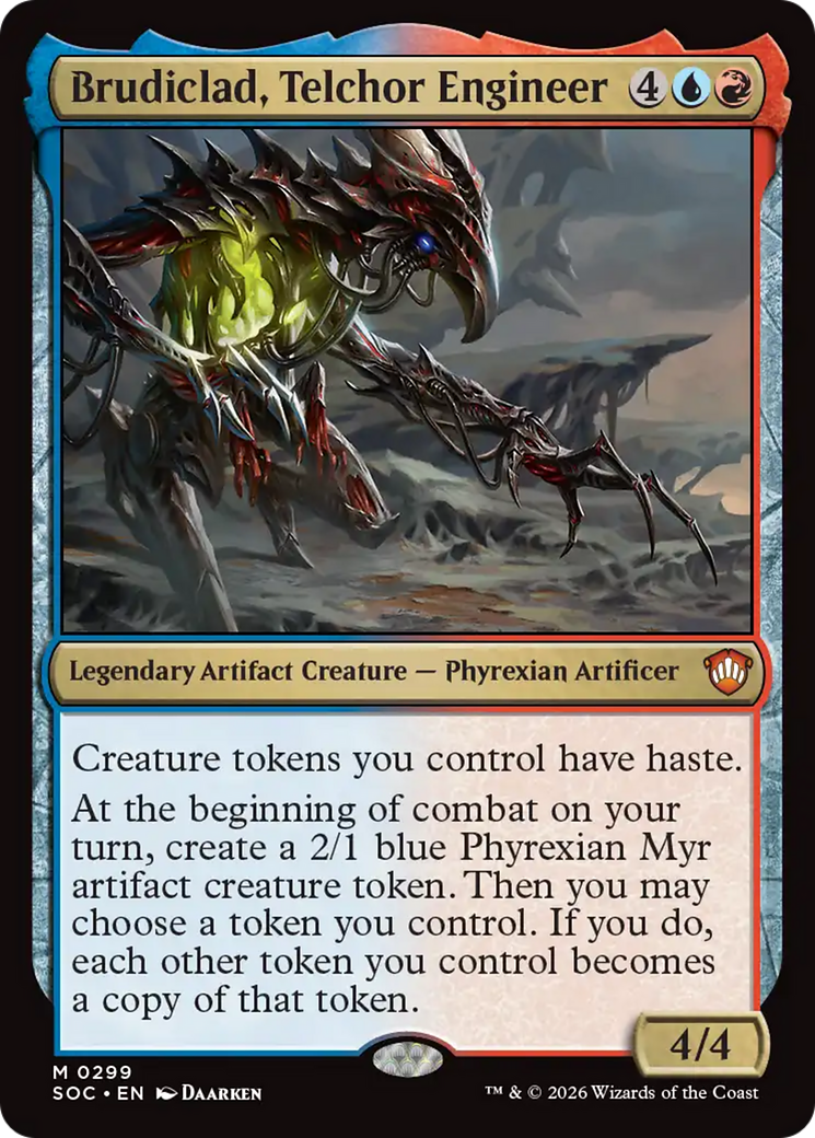 Brudiclad, Telchor Engineer [Secrets of Strixhaven Commander] | Spectrum Games