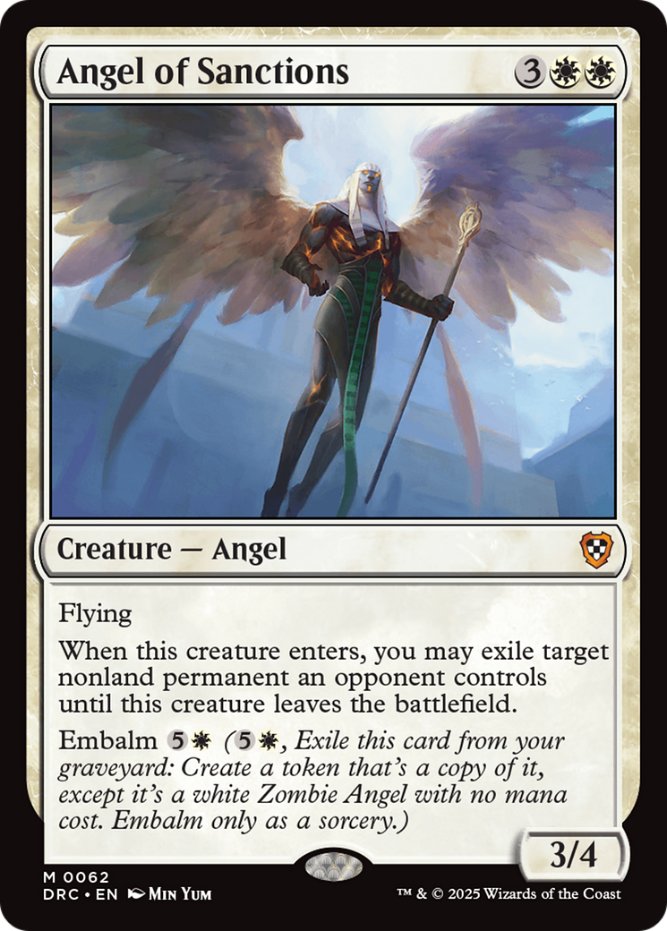 Angel of Sanctions [Aetherdrift Commander] | Spectrum Games