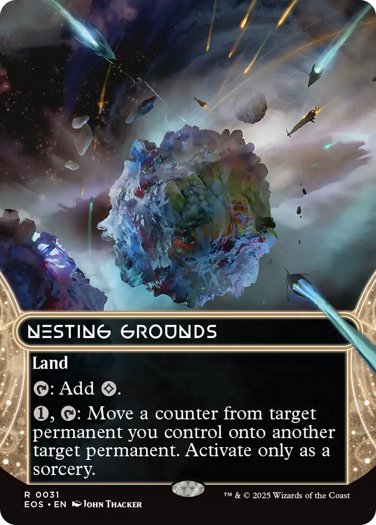 Nesting Grounds (0031) (Borderless) [Edge of Eternities: Stellar Sights] | Spectrum Games