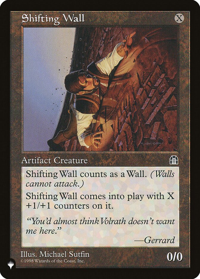 Shifting Wall [The List] | Spectrum Games