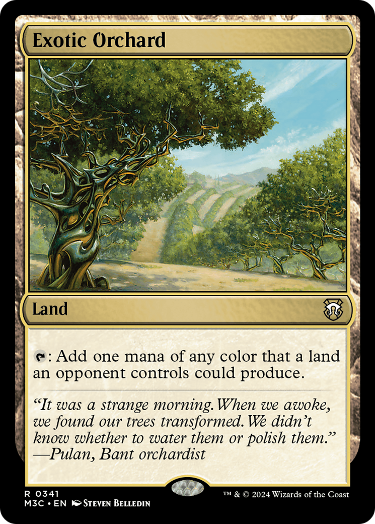 Exotic Orchard (Ripple Foil) [Modern Horizons 3 Commander] | Spectrum Games