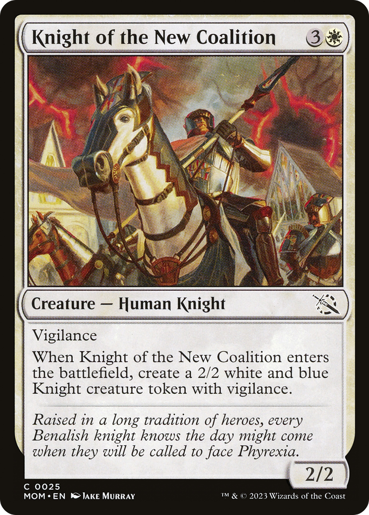Knight of the New Coalition [March of the Machine] | Spectrum Games