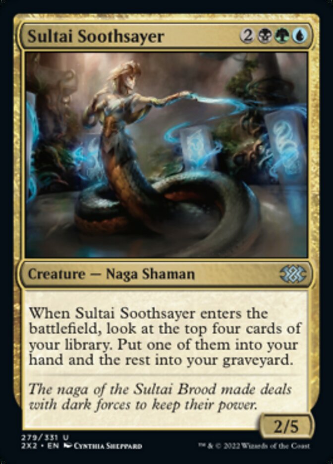 Sultai Soothsayer [Double Masters 2022] | Spectrum Games