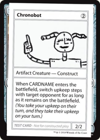 Chronobot (2021 Edition) [Mystery Booster Playtest Cards] | Spectrum Games