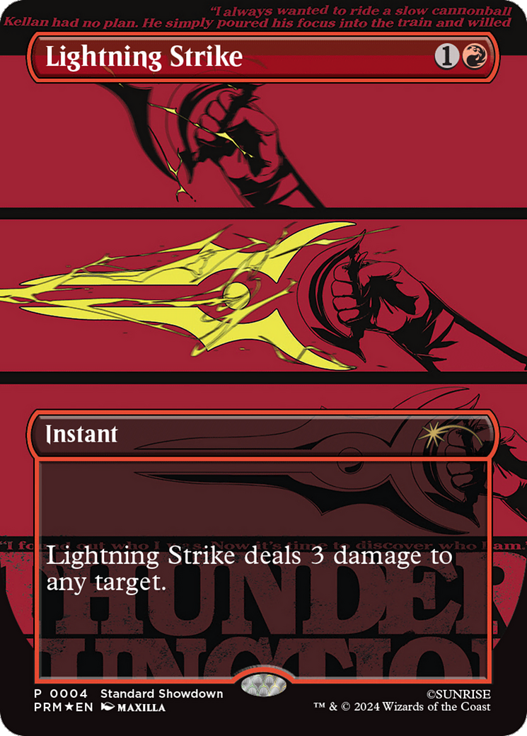 Lightning Strike [Standard Showdown Promos] | Spectrum Games