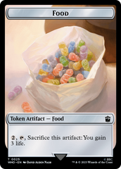 Alien Angel // Food (0025) Double-Sided Token [Doctor Who Tokens] | Spectrum Games