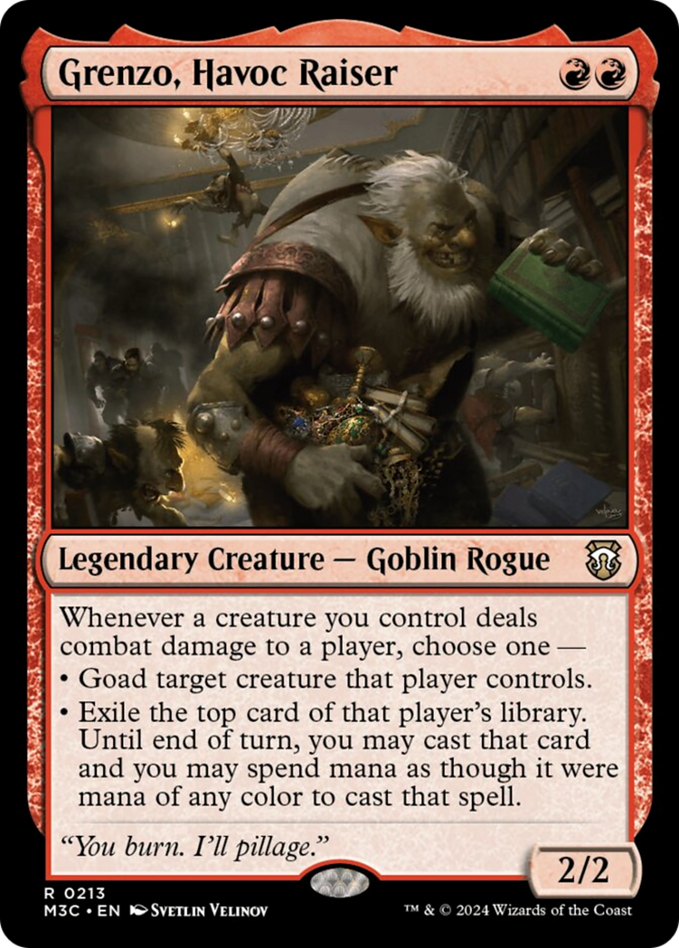 Grenzo, Havoc Raiser [Modern Horizons 3 Commander] | Spectrum Games