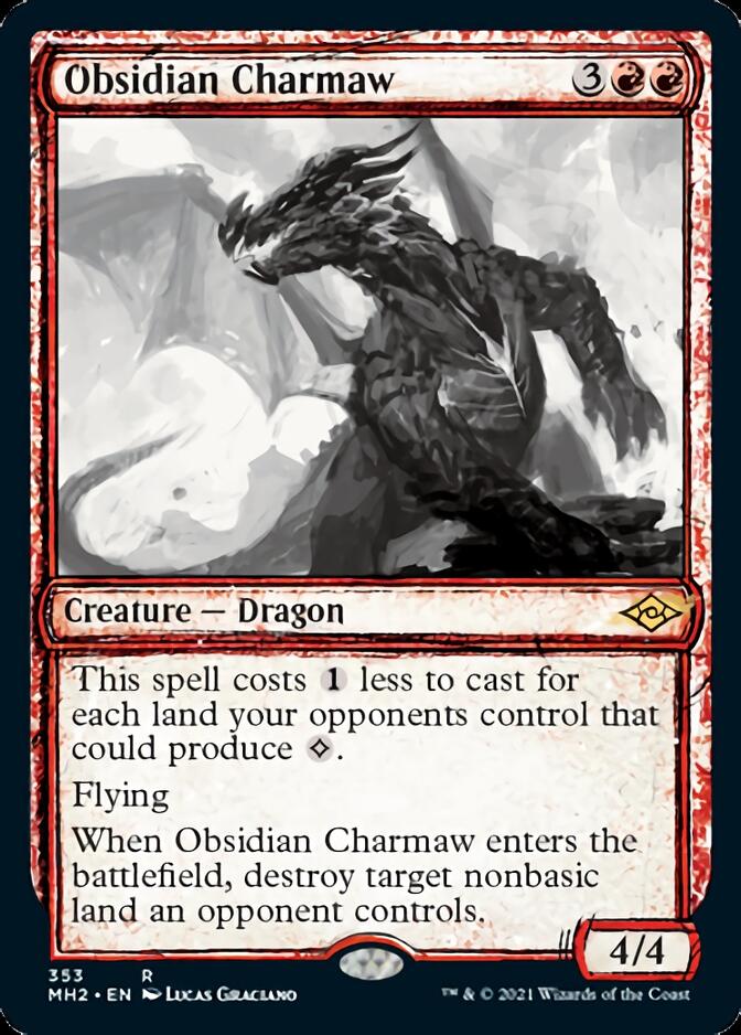 Obsidian Charmaw (Sketch) [Modern Horizons 2] | Spectrum Games