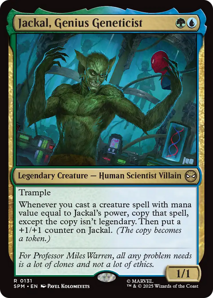 Jackal, Genius Geneticist [Marvel's Spider-Man] | Spectrum Games