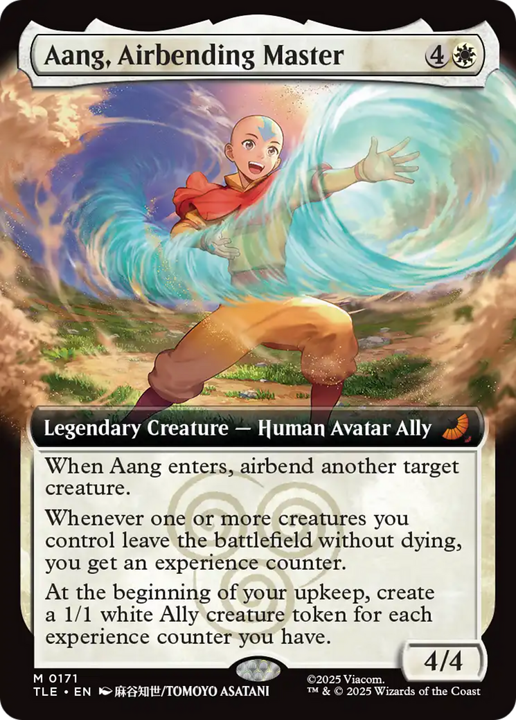 Aang, Airbending Master (Extended Art) [Avatar: The Last Airbender: Eternal-Legal] | Spectrum Games