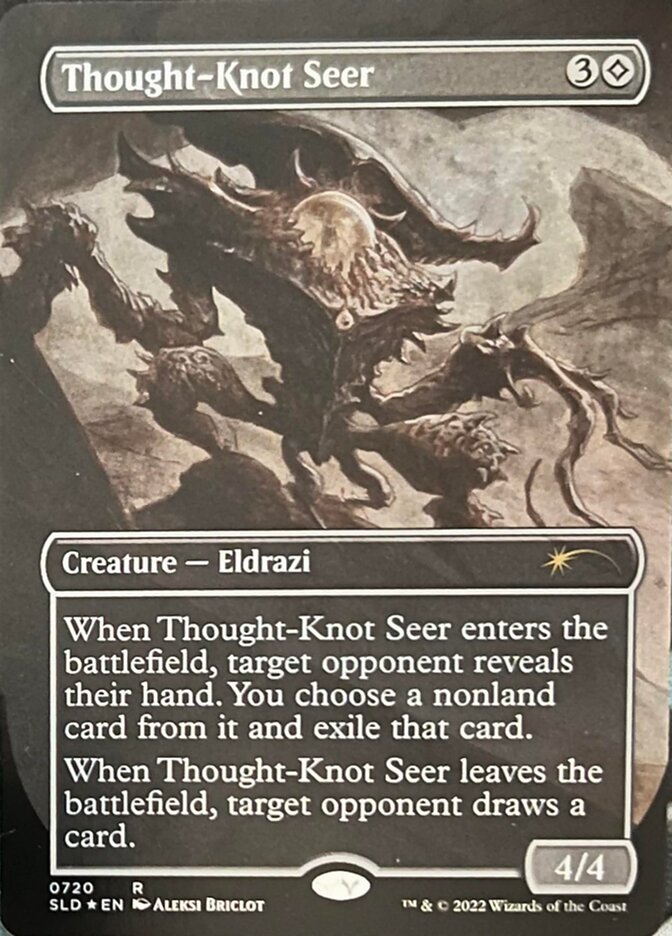 Thought-Knot Seer (720) (Borderless) [Secret Lair Drop Promos] | Spectrum Games