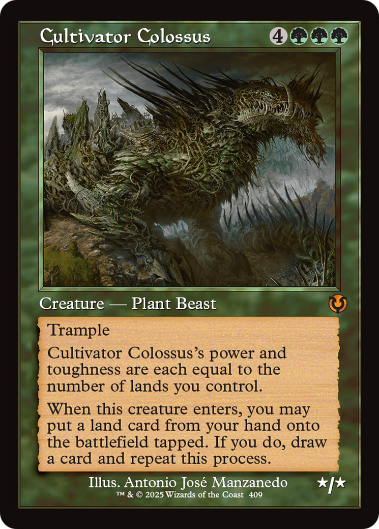 Cultivator Colossus (Retro Frame) [Innistrad Remastered] | Spectrum Games