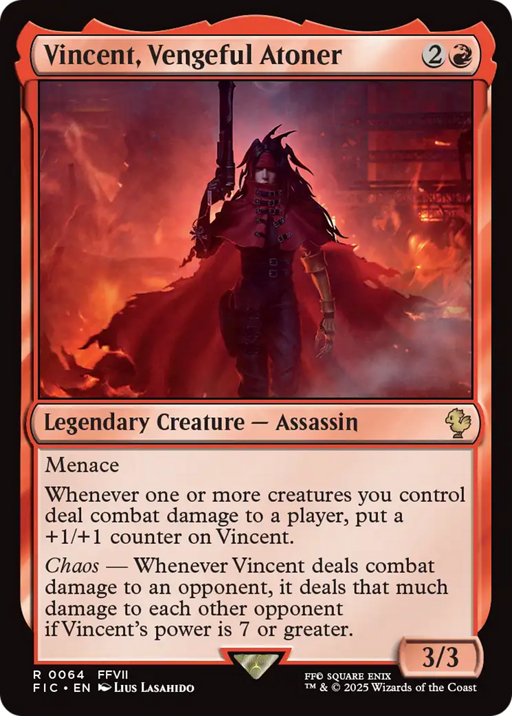 Vincent, Vengeful Atoner [FINAL FANTASY Commander] | Spectrum Games