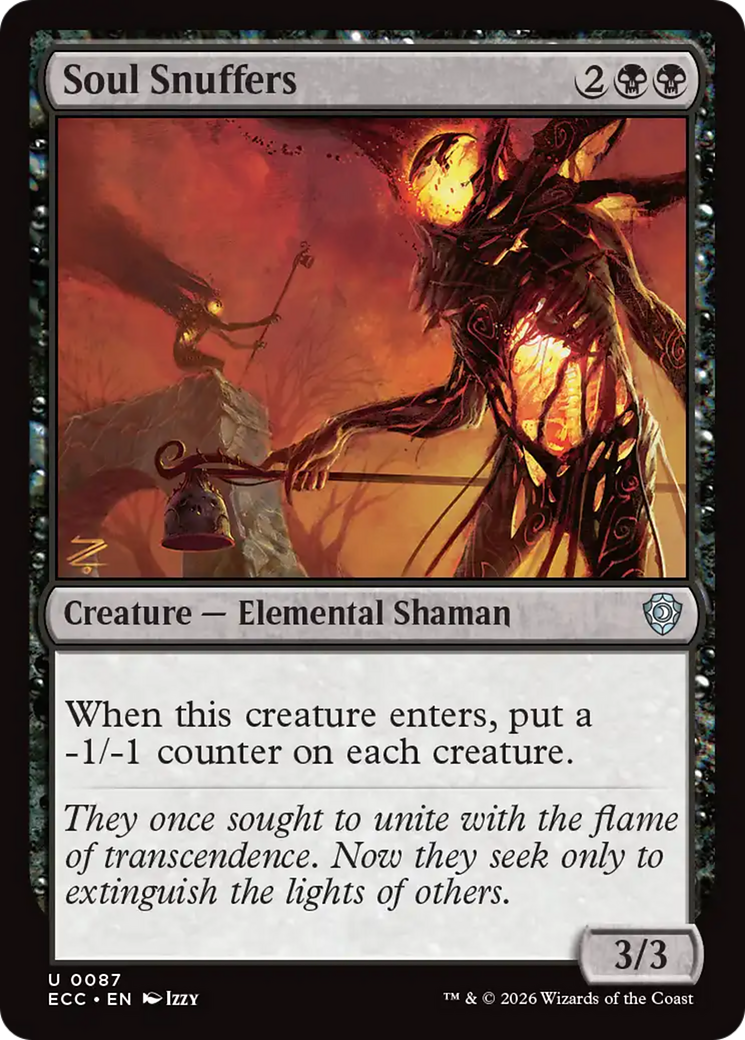 Soul Snuffers [Lorwyn Eclipsed Commander] | Spectrum Games