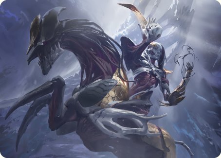 Ria Ivor, Bane of Bladehold Art Card [Phyrexia: All Will Be One Art Series] | Spectrum Games