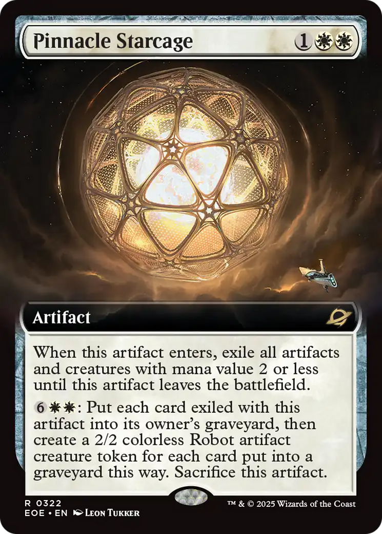 Pinnacle Starcage (Extended Art) [Edge of Eternities] | Spectrum Games