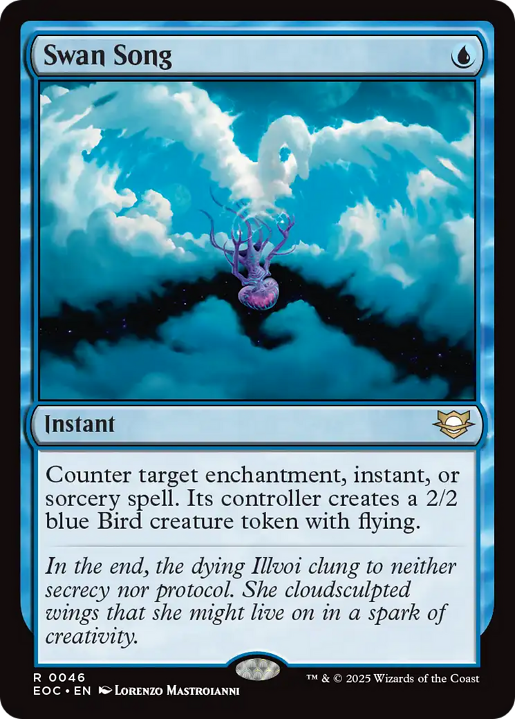 Swan Song [Edge of Eternities Commander] | Spectrum Games