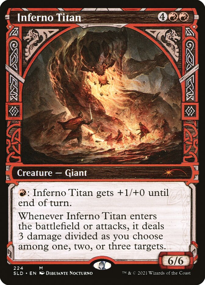 Inferno Titan [Secret Lair Drop Series] | Spectrum Games