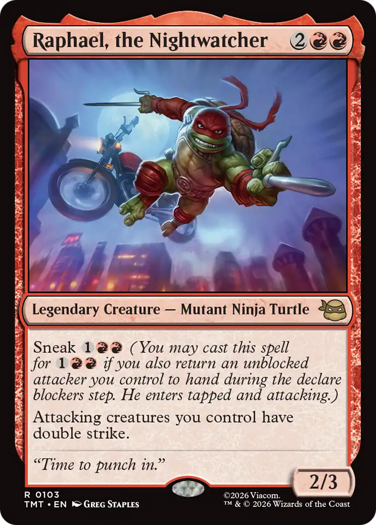 Raphael, the Nightwatcher [Teenage Mutant Ninja Turtles] | Spectrum Games