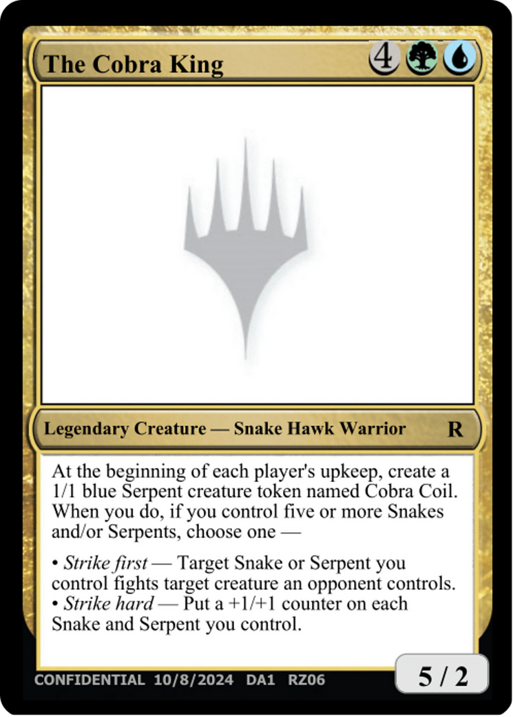 The Cobra King [Unknown Event] | Spectrum Games