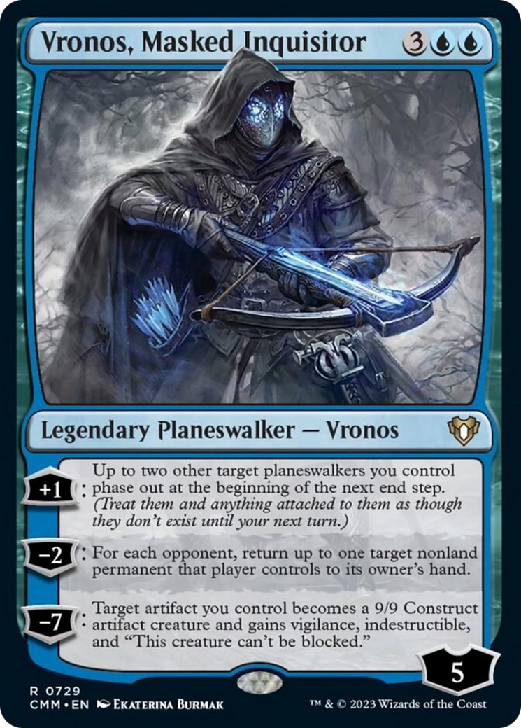 Vronos, Masked Inquisitor [Commander Masters] | Spectrum Games