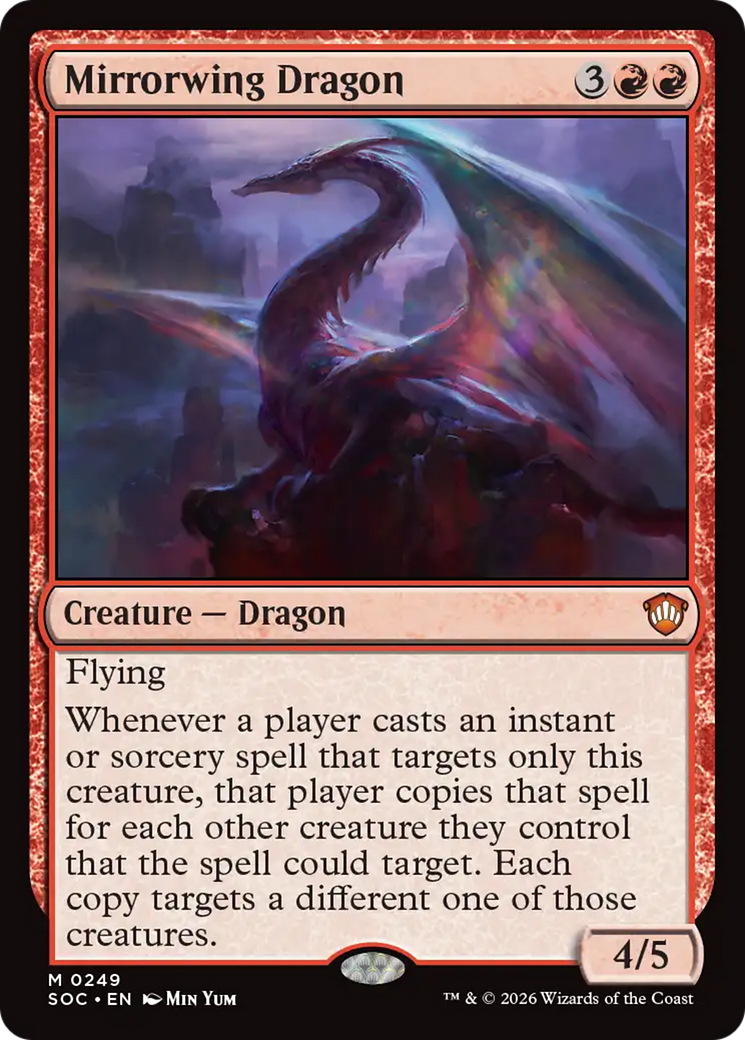 Mirrorwing Dragon [Secrets of Strixhaven Commander] | Spectrum Games