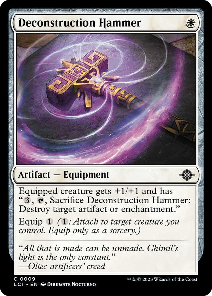 Deconstruction Hammer [The Lost Caverns of Ixalan] | Spectrum Games